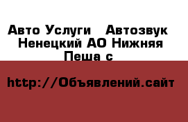 Авто Услуги - Автозвук. Ненецкий АО,Нижняя Пеша с.